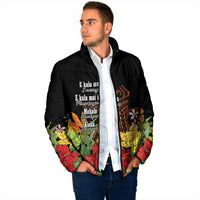 Mahalo Hawaii Ho'oponopono Pule Padded Jacket Polynesian Pattern Cross LT7 - Polynesian Pride