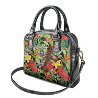 Mahalo Hawaii Ho'oponopono Pule Shoulder Handbag Polynesian Pattern Cross LT7 - Polynesian Pride