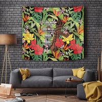 Mahalo Hawaii Ho'oponopono Pule Tapestry Polynesian Pattern Cross LT7 Black - Polynesian Pride