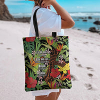 Mahalo Hawaii Ho'oponopono Pule Tote Bag Polynesian Pattern Cross LT7 - Polynesian Pride