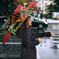 Mahalo Hawaii Ho'oponopono Pule Umbrella Polynesian Pattern Cross LT7 - Polynesian Pride