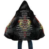 Hawaii Ka Pule a ka Haku Memorial Cloak Flower Lei Cross - Black LT7 Unisex Black - Polynesian Pride