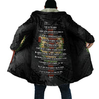 Hawaii Ka Pule a ka Haku Memorial Cloak Flower Lei Cross - Black LT7 - Polynesian Pride
