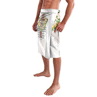 Hawaii Ka Pule a ka Haku Memorial Lavalava Flower Lei Cross - Ivory White LT7 - Polynesian Pride