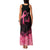 Polynesian Family Matching Tank Maxi Dress and Hawaiian Shirt Plumeria Breast Cancer Awareness Survivor Ribbon Pink LT7 - Polynesian Pride