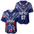 Personalised Samoa Rugby Baseball Jersey World Cup 2023 Siamupini Siva Tau LT7 - Polynesian Pride