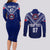 Personalised Samoa Rugby Couples Matching Long Sleeve Bodycon Dress and Long Sleeve Button Shirts World Cup 2023 Siamupini Siva Tau LT7 - Polynesian Pride