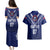 Personalised Samoa Rugby Couples Matching Puletasi Dress and Hawaiian Shirt World Cup 2023 Siamupini Siva Tau LT7 - Polynesian Pride