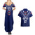 Personalised Samoa Rugby Couples Matching Summer Maxi Dress and Hawaiian Shirt World Cup 2023 Siamupini Siva Tau LT7 - Polynesian Pride