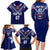 Personalised Samoa Rugby Family Matching Long Sleeve Bodycon Dress and Hawaiian Shirt World Cup 2023 Siamupini Siva Tau LT7 - Polynesian Pride