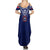 Personalised Samoa Rugby Summer Maxi Dress World Cup 2023 Siamupini Siva Tau LT7 - Polynesian Pride