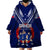 Personalised Samoa Rugby Wearable Blanket Hoodie World Cup 2023 Siamupini Siva Tau LT7 - Polynesian Pride