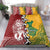 Mate Ma'a Tonga Vs Australia Rugby Personalized Bedding Set Special Mascots