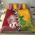 Mate Ma'a Tonga Vs Australia Rugby Personalized Bedding Set Special Mascots