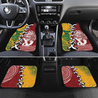 Mate Ma'a Tonga Vs Australia Rugby Personalized Car Mats Special Mascots LT7 Set 4pcs Colorful - Polynesian Pride