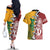 Mate Ma'a Tonga Vs Australia Rugby Personalized Couples Matching Off The Shoulder Long Sleeve Dress and Hawaiian Shirt Special Mascots