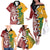 Mate Ma'a Tonga Vs Australia Rugby Personalized Family Matching Off The Shoulder Long Sleeve Dress and Hawaiian Shirt Special Mascots