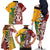 Mate Ma'a Tonga Vs Australia Rugby Personalized Family Matching Off The Shoulder Long Sleeve Dress and Hawaiian Shirt Special Mascots