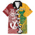 Mate Ma'a Tonga Vs Australia Rugby Personalized Family Matching Off Shoulder Maxi Dress and Hawaiian Shirt Special Mascots