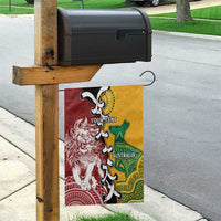 Mate Ma'a Tonga Vs Australia Rugby Personalized Garden Flag Special Mascots LT7 - Polynesian Pride