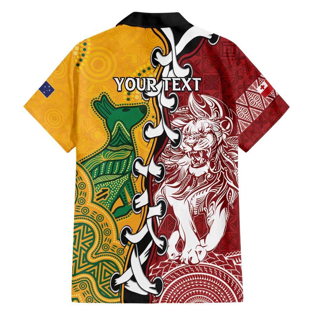 Mate Ma'a Tonga Vs Australia Rugby Personalized Hawaiian Shirt Special Mascots LT7 - Polynesian Pride