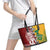 Mate Ma'a Tonga Vs Australia Rugby Personalized Leather Tote Bag Special Mascots