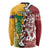 Mate Ma'a Tonga Vs Australia Rugby Personalized Long Sleeve Shirt Special Mascots