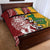 Mate Ma'a Tonga Vs Australia Rugby Personalized Quilt Bed Set Special Mascots