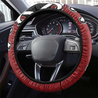 Mate Ma'a Tonga Vs Australia Rugby Steering Wheel Cover Special Mascots LT7 - Polynesian Pride