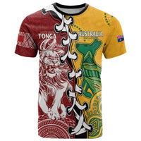 Mate Ma'a Tonga Vs Australia Rugby Personalized T Shirt Special Mascots LT7 Colorful - Polynesian Pride