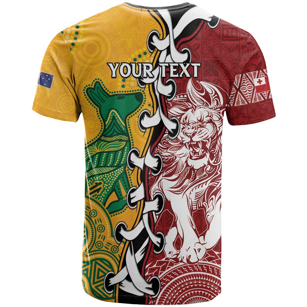 Mate Ma'a Tonga Vs Australia Rugby Personalized T Shirt Special Mascots LT7 - Polynesian Pride