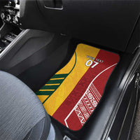 Australia - Tonga Rugby Custom Car Mats Minimalist Dynamic LT7 - Polynesian Pride