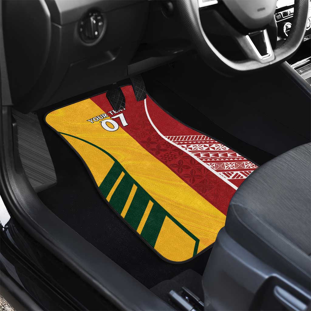 Australia - Tonga Rugby Custom Car Mats Minimalist Dynamic LT7 - Polynesian Pride