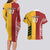 Australia - Tonga Rugby Custom Couples Matching Long Sleeve Bodycon Dress and Hawaiian Shirt Minimalist Dynamic