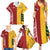 Australia - Tonga Rugby Custom Family Matching Summer Maxi Dress and Hawaiian Shirt Minimalist Dynamic