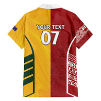 Australia - Tonga Rugby Custom Hawaiian Shirt Minimalist Dynamic LT7 - Polynesian Pride