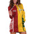 Australia - Tonga Rugby Custom Hoodie Dress Minimalist Dynamic