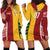 Australia - Tonga Rugby Custom Hoodie Dress Minimalist Dynamic