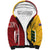 Australia - Tonga Rugby Custom Sherpa Hoodie Minimalist Dynamic