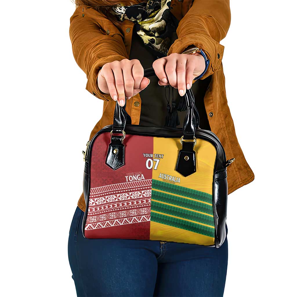 Australia - Tonga Rugby Custom Shoulder Handbag Minimalist Dynamic