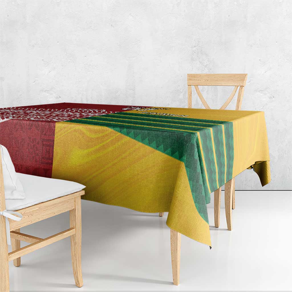 Australia - Tonga Rugby Custom Tablecloth Minimalist Dynamic LT7 - Polynesian Pride