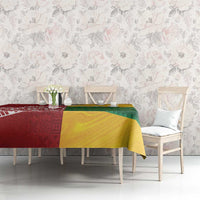 Australia - Tonga Rugby Custom Tablecloth Minimalist Dynamic LT7 - Polynesian Pride