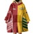 Australia - Tonga Rugby Custom Wearable Blanket Hoodie Minimalist Dynamic