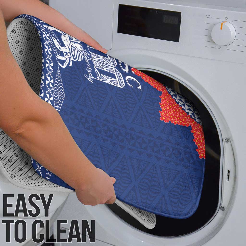 Queen Salote College 100 Years Anniversary Bathroom Set Tonga QSC Royal Blue - Polynesian Pride