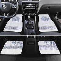 Queen Salote College 100 Years Anniversary Personalized Car Mats Tonga QSC White - Polynesian Pride