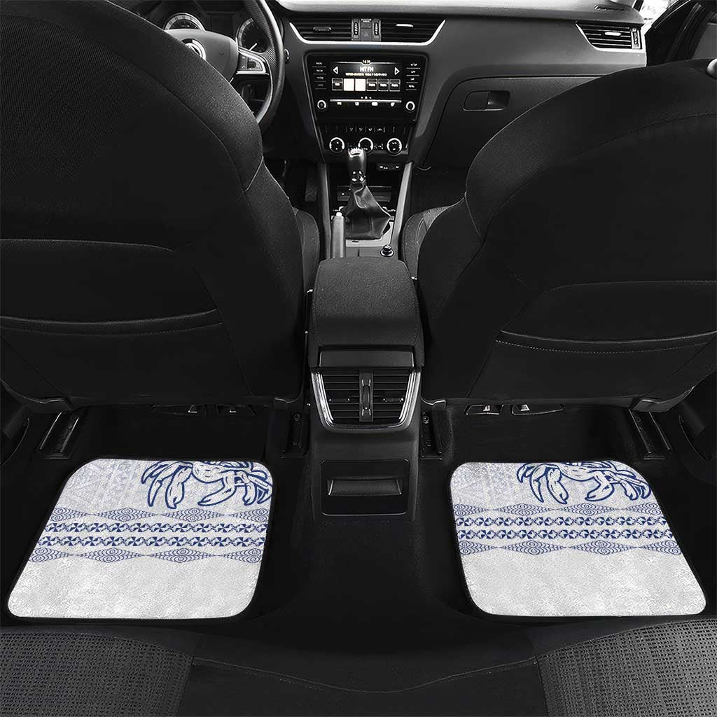 Queen Salote College 100 Years Anniversary Personalized Car Mats Tonga QSC White - Polynesian Pride