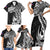 Personalised Philippines Family Matching Short Sleeve Bodycon Dress and Hawaiian Shirt Tribal Sun LT7 - Polynesian Pride