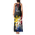 Personalised Philippines Tribal Tank Maxi Dress Mix Plumeria - Flag Colors LT7 - Polynesian Pride