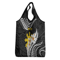 Personalised Philippines Tribal Grocery Bag Mix Plumeria