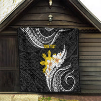 Personalised Philippines Tribal Quilt Mix Plumeria LT7 - Polynesian Pride